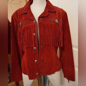 Women's leather jacket